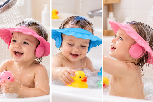 Visera de baño para bebé 💦👶