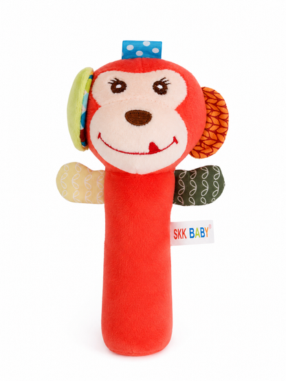 Sonajero de Peluche para Bebé – Animalitos Sensoriales
