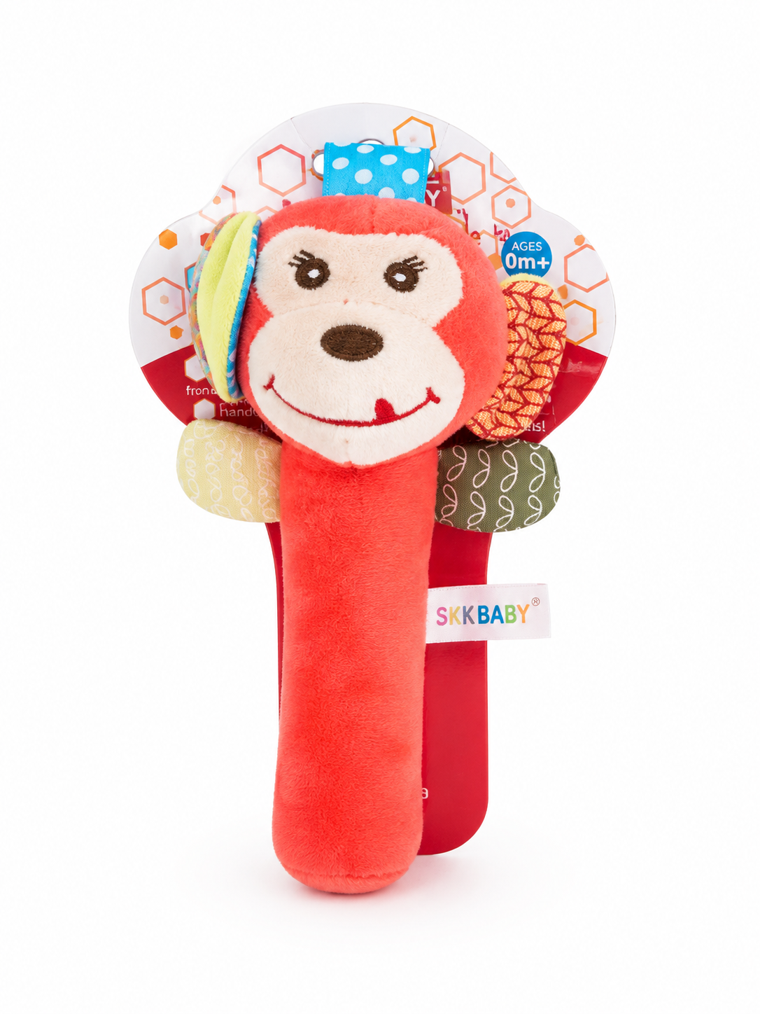 Sonajero de Peluche para Bebé – Animalitos Sensoriales