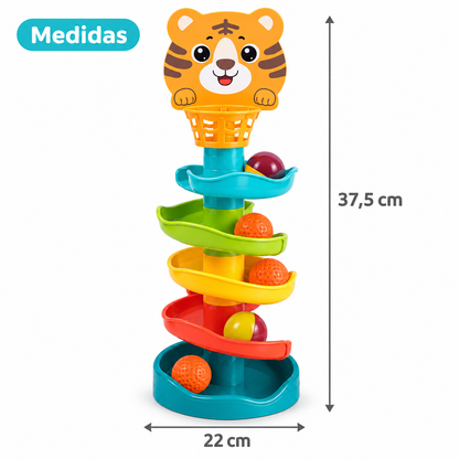 Torre Tobogán de Pelotas Tigre