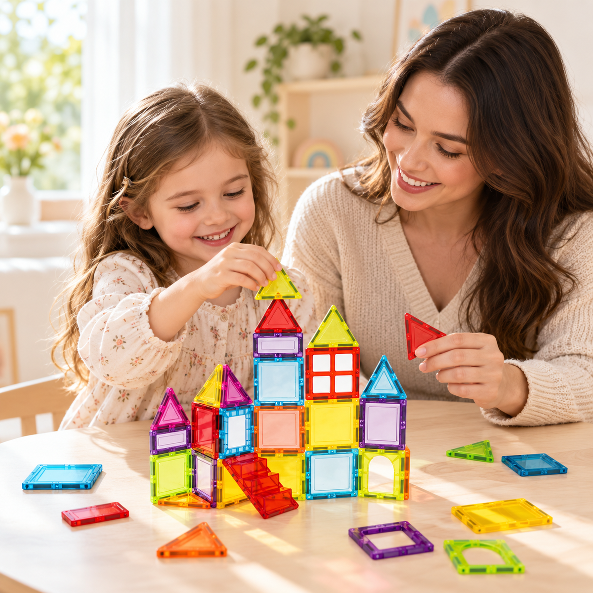 Bloques Magnéticos de Construcción – Set de 26 piezas