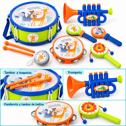 Set de Instrumentos Musicales Infantiles · Mi Primera Banda