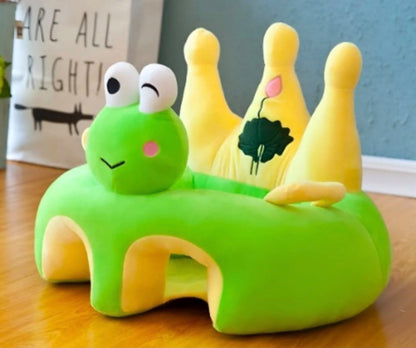 Sillón de apoyo para bebé con respaldo acolchado | Diseños de animalitos